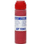 The Yonex Stencil Ink - Red bottle comes with a convenient sponge applicator under its cap. The label recommends shaking well before applying the ink to racket strings and displays important cautionary information. It is proudly made in the USA.