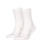 These HEAD Performance Short Crew Tennis Socks, sold in a 2 pack, are white with a ribbed texture and the brand name near the toe. They provide excellent breathability for comfort during matches.