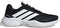 The adidas Gamecourt 3 Men's Tennis Shoes in Core Black feature signature white stripes, a textured white sole, and "GAMECOURT" near the heel—ideal for players seeking durable and stylish court footwear.