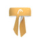 The HEAD Tennis Bandana - Sunflower features a white arched HEAD logo on the front, white lining, and a knot tie. Made from moisture-transfer microfibre for comfort. Shown against a plain white background.