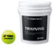 A bucket labeled "Yonex Training Tennis Balls," designed for consistent bounce during training sessions, sits next to a yellow Yonex training tennis ball.